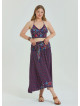 Floral Patterned Loose Asymmetric Plus Size Skirt